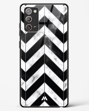 Warrior Stripe Marble Glass Case Phone Cover (Samsung)