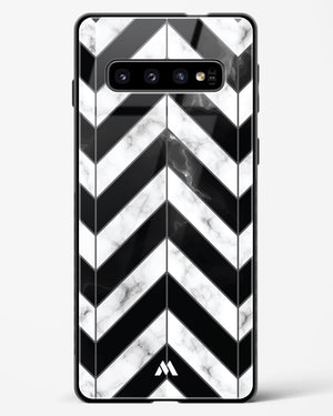 Warrior Stripe Marble Glass Case Phone Cover (Samsung)