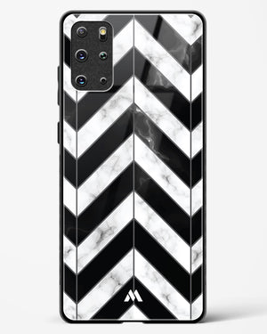Warrior Stripe Marble Glass Case Phone Cover (Samsung)