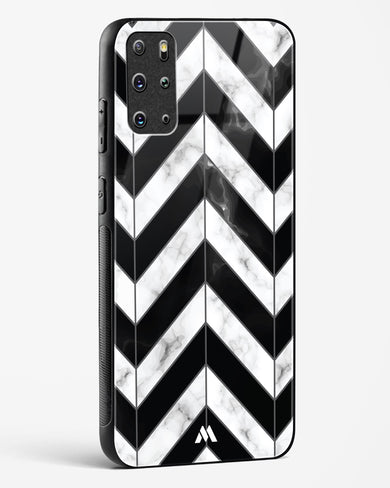 Warrior Stripe Marble Glass Case Phone Cover (Samsung)