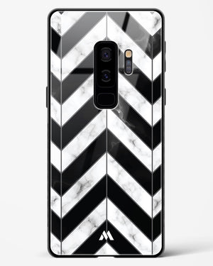 Warrior Stripe Marble Glass Case Phone Cover (Samsung)