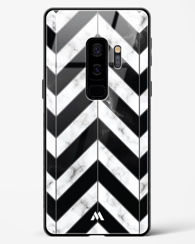 Warrior Stripe Marble Glass Case Phone Cover (Samsung)