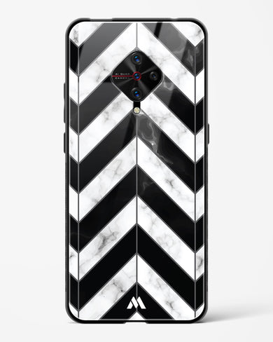 Warrior Stripe Marble Glass Case Phone Cover-(Vivo)