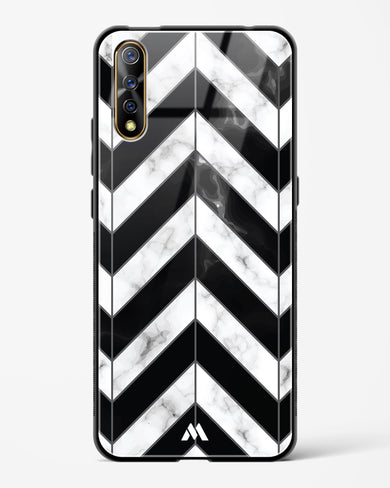 Warrior Stripe Marble Glass Case Phone Cover-(Vivo)