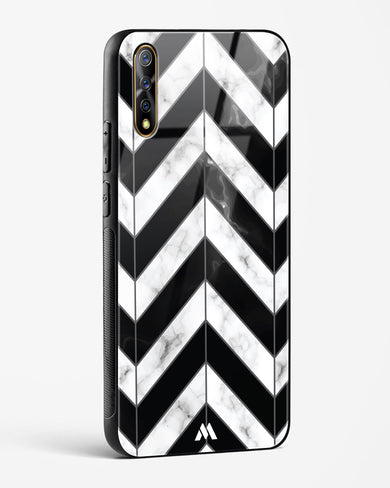 Warrior Stripe Marble Glass Case Phone Cover-(Vivo)