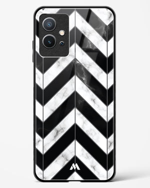 Warrior Stripe Marble Glass Case Phone Cover (Vivo)