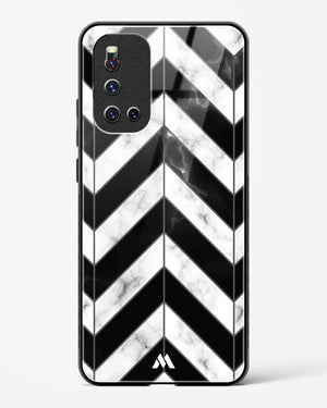 Warrior Stripe Marble Glass Case Phone Cover (Vivo)