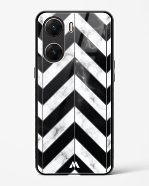Warrior Stripe Marble Glass Case Phone Cover (Vivo)