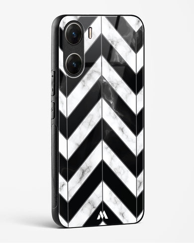 Warrior Stripe Marble Glass Case Phone Cover-(Vivo)