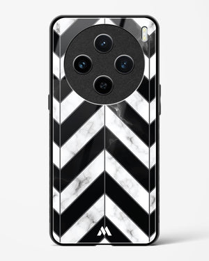 Warrior Stripe Marble Glass Case Phone Cover (Vivo)