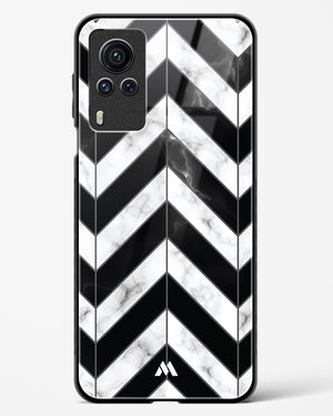 Warrior Stripe Marble Glass Case Phone Cover (Vivo)