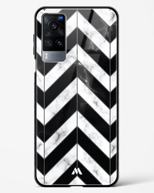 Warrior Stripe Marble Glass Case Phone Cover-(Vivo)