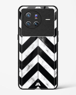 Warrior Stripe Marble Glass Case Phone Cover-(Vivo)