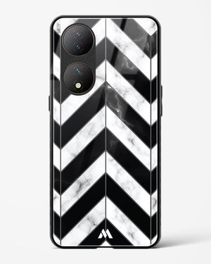 Warrior Stripe Marble Glass Case Phone Cover (Vivo)