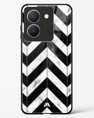 Warrior Stripe Marble Glass Case Phone Cover-(Vivo)