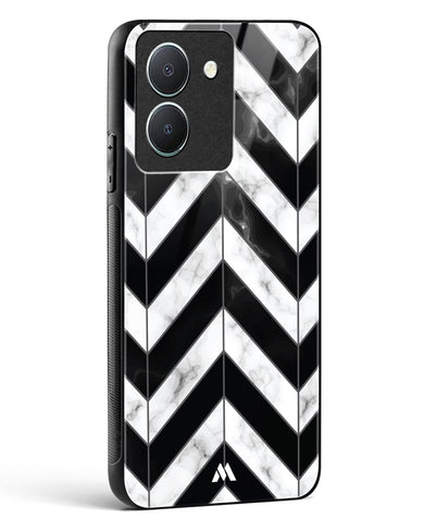 Warrior Stripe Marble Glass Case Phone Cover-(Vivo)