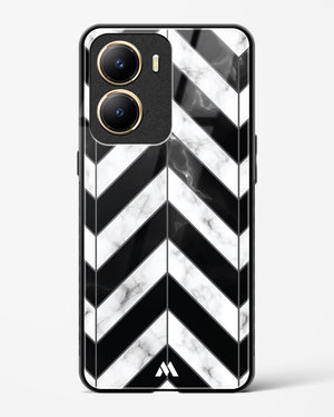 Warrior Stripe Marble Glass Case Phone Cover-(Vivo)