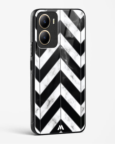 Warrior Stripe Marble Glass Case Phone Cover-(Vivo)