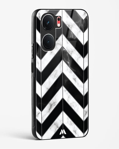 Warrior Stripe Marble Glass Case Phone Cover (Vivo)