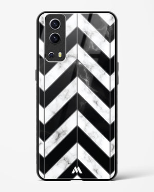 Warrior Stripe Marble Glass Case Phone Cover (Vivo)