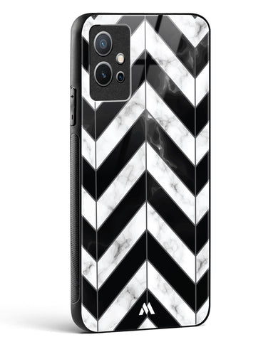 Warrior Stripe Marble Glass Case Phone Cover-(Vivo)