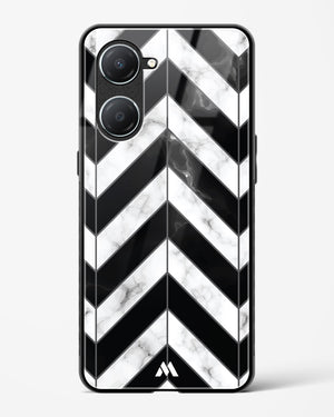 Warrior Stripe Marble Glass Case Phone Cover (Vivo)