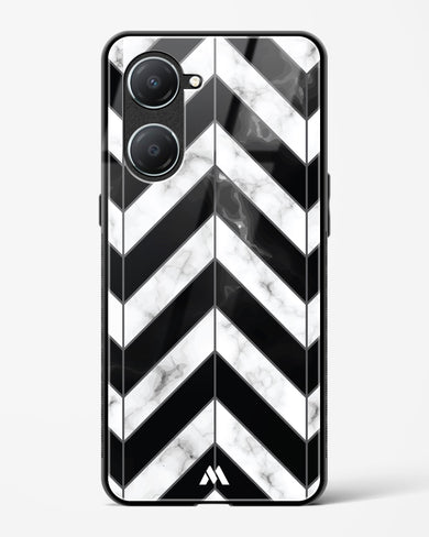 Warrior Stripe Marble Glass Case Phone Cover (Vivo)