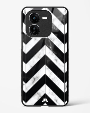 Warrior Stripe Marble Glass Case Phone Cover (Vivo)