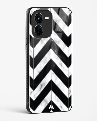 Warrior Stripe Marble Glass Case Phone Cover (Vivo)