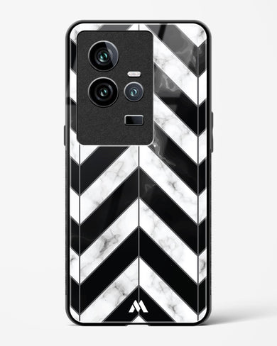 Warrior Stripe Marble Glass Case Phone Cover-(Vivo)