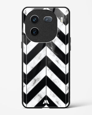 Warrior Stripe Marble Glass Case Phone Cover (Vivo)
