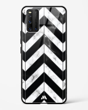 Warrior Stripe Marble Glass Case Phone Cover (Vivo)