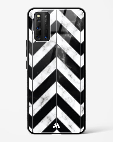 Warrior Stripe Marble Glass Case Phone Cover (Vivo)