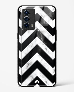 Warrior Stripe Marble Glass Case Phone Cover (Vivo)