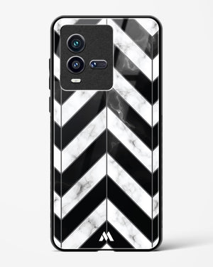 Warrior Stripe Marble Glass Case Phone Cover (Vivo)