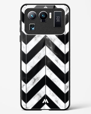 Warrior Stripe Marble Glass Case Phone Cover-(Xiaomi)