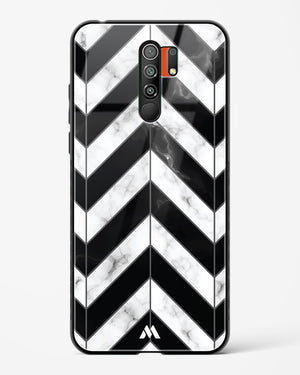 Warrior Stripe Marble Glass Case Phone Cover-(Xiaomi)