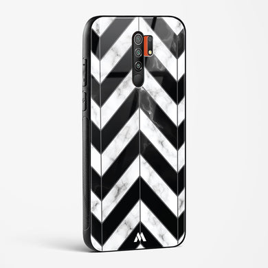 Warrior Stripe Marble Glass Case Phone Cover (Xiaomi)