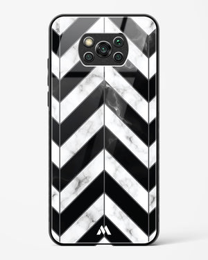 Warrior Stripe Marble Glass Case Phone Cover-(Xiaomi)