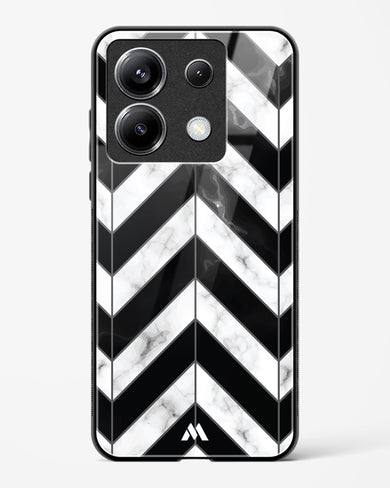 Warrior Stripe Marble Glass Case Phone Cover (Xiaomi)