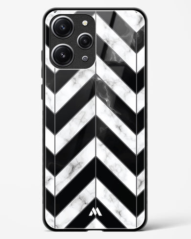 Warrior Stripe Marble Glass Case Phone Cover (Xiaomi)