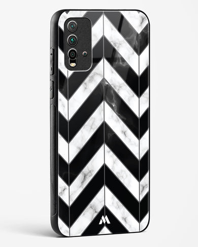 Warrior Stripe Marble Glass Case Phone Cover (Xiaomi)