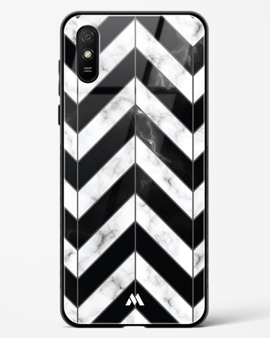 Warrior Stripe Marble Glass Case Phone Cover (Xiaomi)