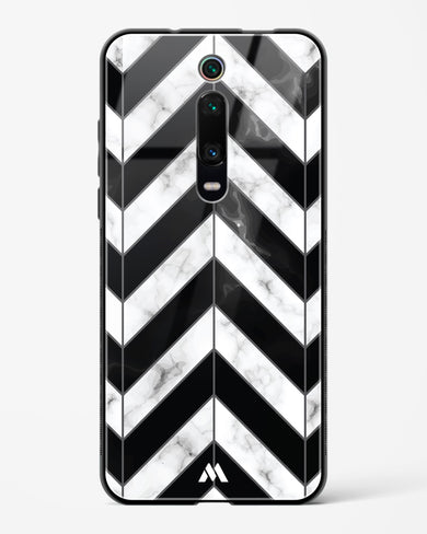 Warrior Stripe Marble Glass Case Phone Cover (Xiaomi)