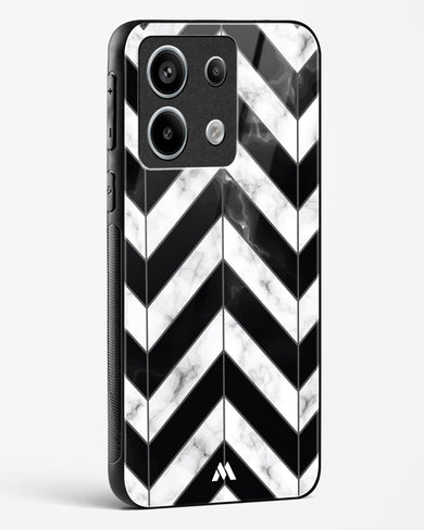 Warrior Stripe Marble Glass Case Phone Cover-(Xiaomi)