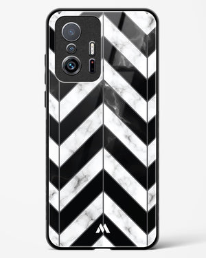 Warrior Stripe Marble Glass Case Phone Cover (Xiaomi)