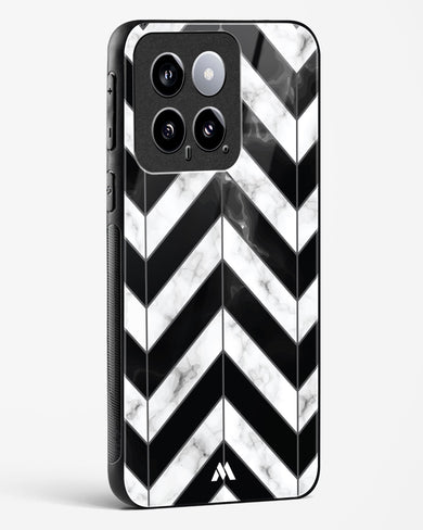 Warrior Stripe Marble Glass Case Phone Cover (Xiaomi)