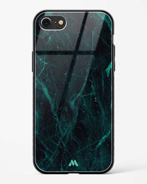 Creative Harmony Marble Glass Case Phone Cover-(Apple)