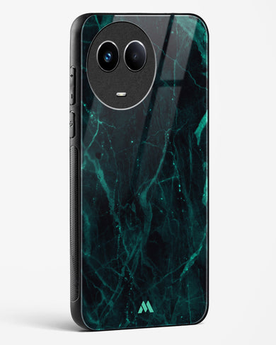 Creative Harmony Marble Glass Case Phone Cover-(Realme)