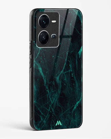 Creative Harmony Marble Glass Case Phone Cover-(Vivo)